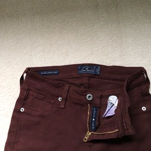 LUCKY BRAND fall red Brooke legging jean